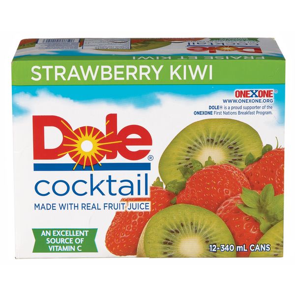 Dole Juice S/B Kiwi 340ML 12Pk [12 s]