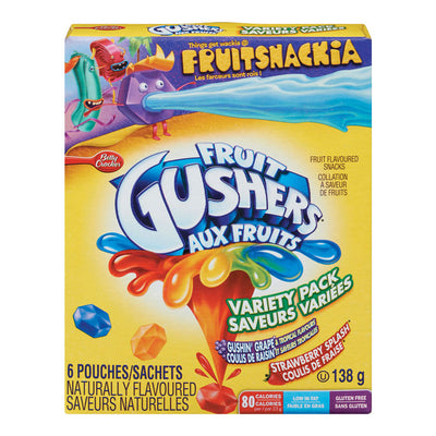 Betty Crocker Gushers Variety [138 g]