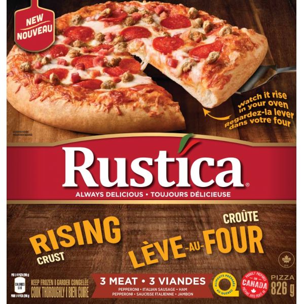 Rustica Risng Crust 3 Meat [772 g]
