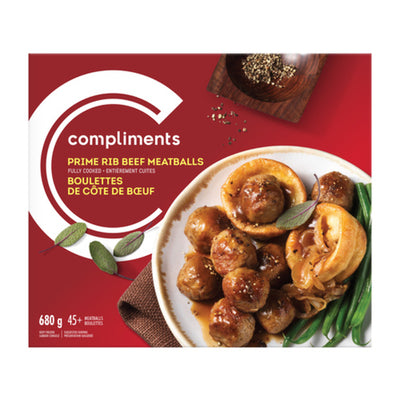 Comp Prime Rib Beef Meatballs [680 g]