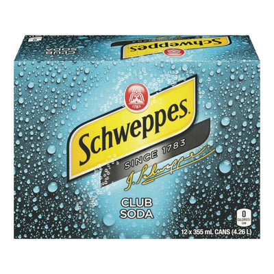 Schweppes Club Soda 12s [12 s]