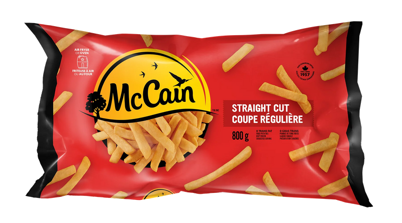 McCain Fries Straight Cut Reg [800 g]