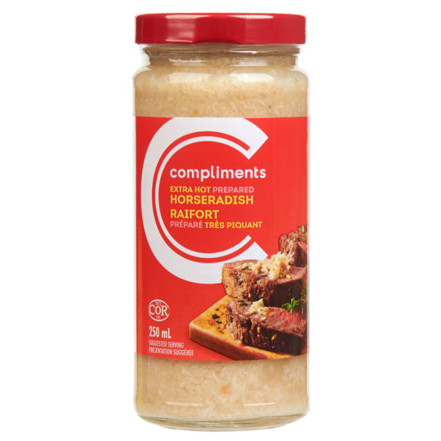 Comp Prepared Horseradish Hot [250 ml]