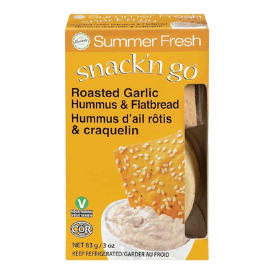 Hummus SnackNGo Rstd Garlic [83 g]