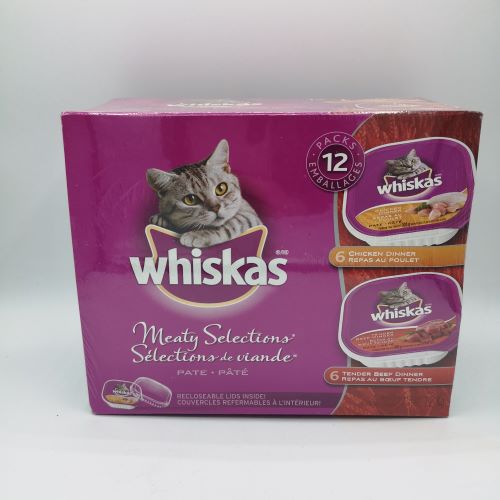 Whiskas Cat Food Wet Chkn&Bf [12 s]