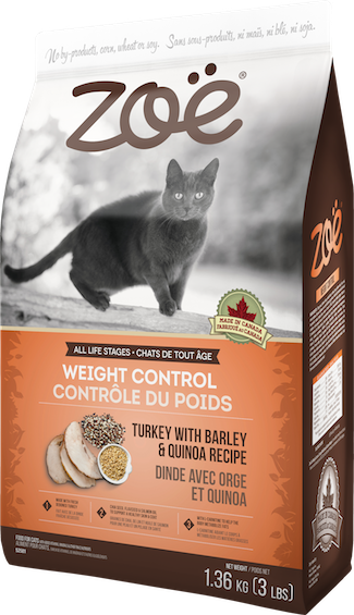 Zoe Cat Weight Cntrl Trky w/Ba [1.3 kg]