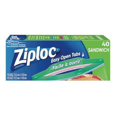 Ziploc Bags Sandwich [40 ea]