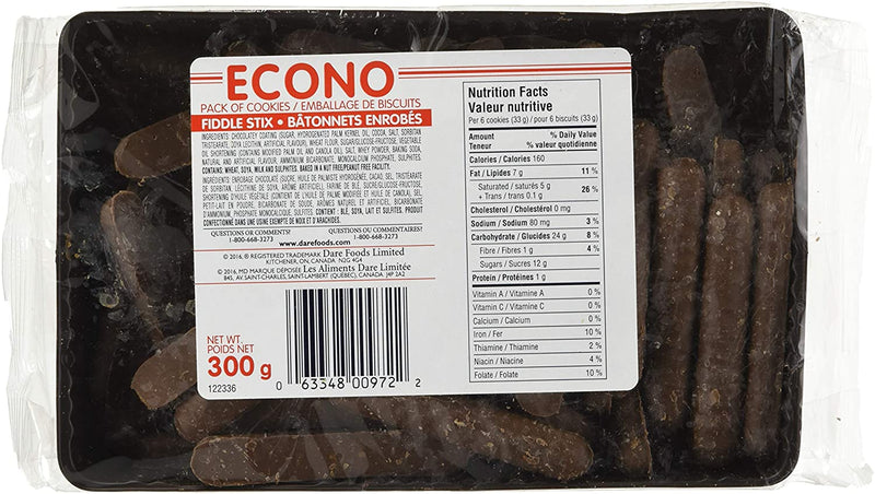 Dare Econo Cookies Fiddle Stix [280 g]