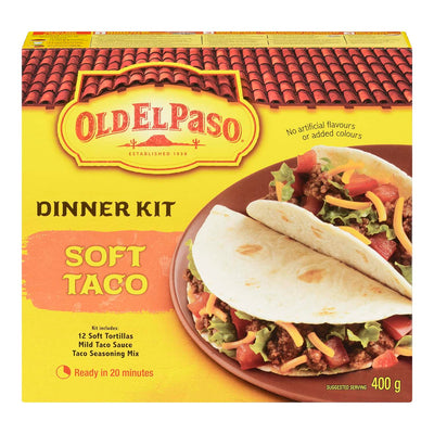 OldElPaso Soft Taco Dinner Kit [400 g]