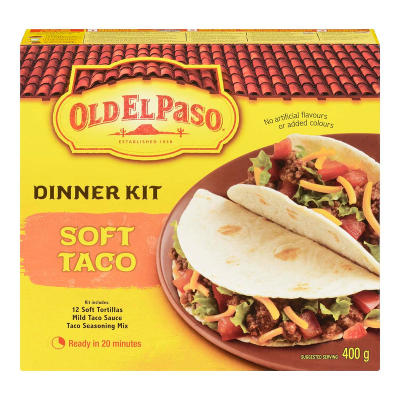 OldElPaso Soft Taco Dinner Kit [400 g]