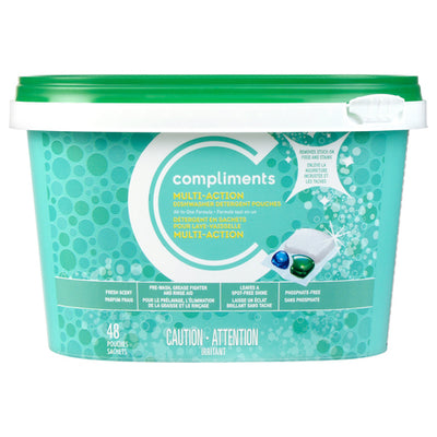 Comp Detergnt Dishwasher Multi [48 ea]