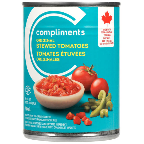 Comp Tomatoes Stewd Org [540 ml]