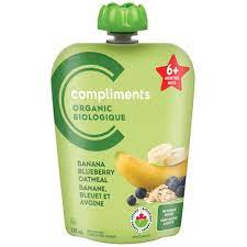 CompOrg Otml Puree Ban B/Berry [128 ml]