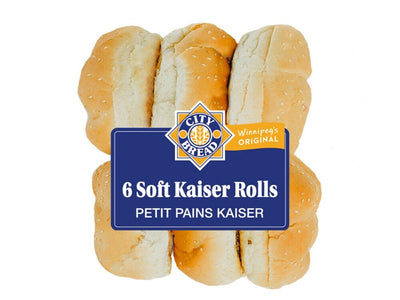 City Soft Kaiser Rolls [6 s]