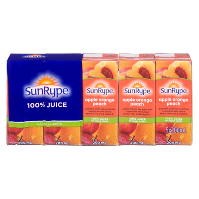 Sunrype Apple/Org/Pch 5pk [5 s]