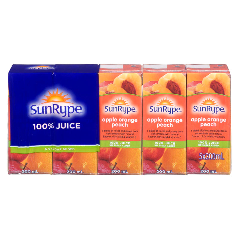Sunrype Apple/Org/Pch 5pk [5 s]