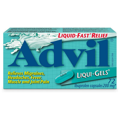 Advil Liquid Gels [72 ea]