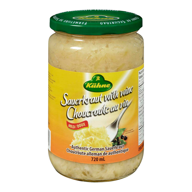 Kuhne Sauerkraut with Wine [720 ml]