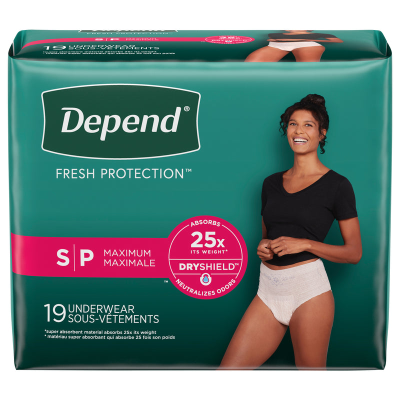 Depend Underwear Small [19 ea]