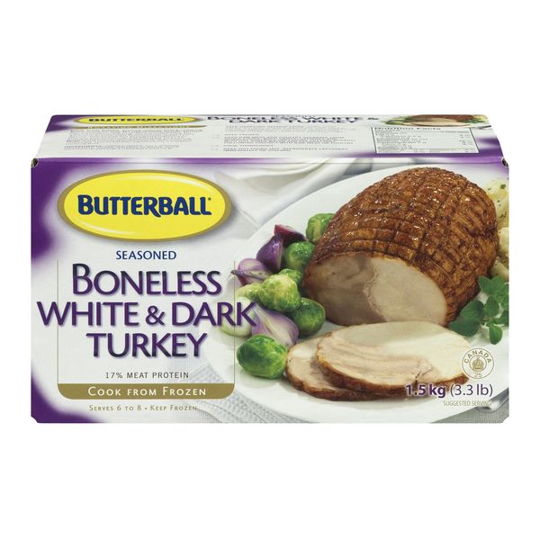 Butterball Boneless White & Dark Turkey, 1.5 kg