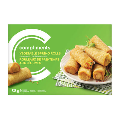 Comp Veggie Spring Rolls [336 g]