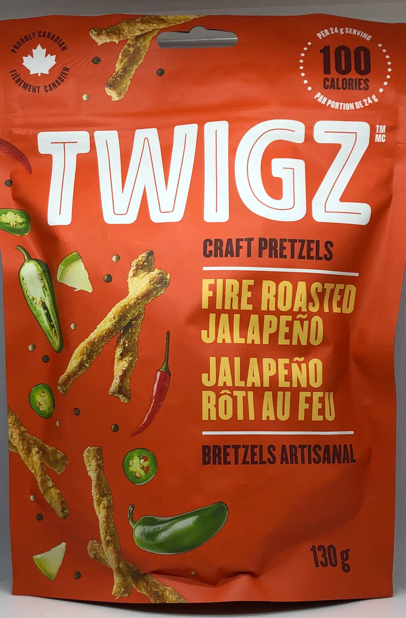 Twigs Fire Roasted Jalapeno [130 g]