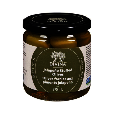 Divina Olives Jalapeno Stuffed [375 ml]