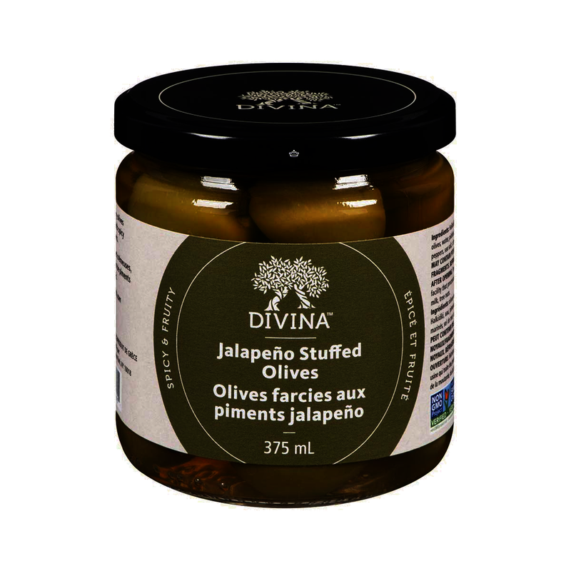 Divina Olives Jalapeno Stuffed [375 ml]