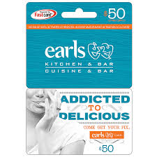 Earls $50 Gift Card [1 ea]