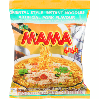 Mama Instant Pork Noodles [60 g]