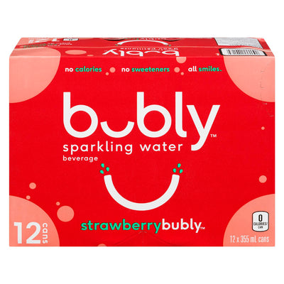 Bubly Strawberry 12s [355 ml]
