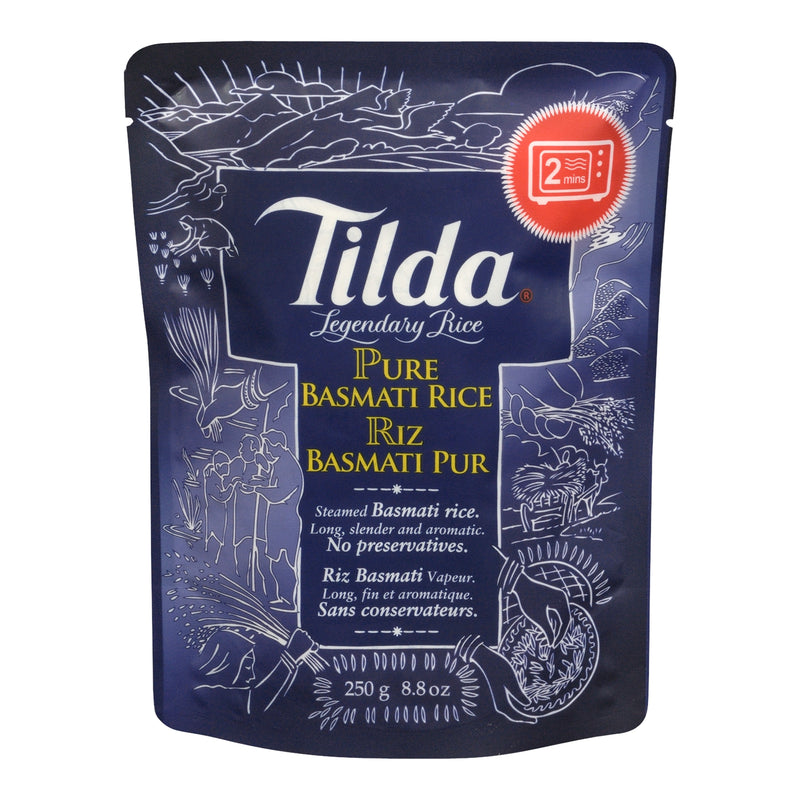 Tilda Pure Basmati Steamed [250 g]
