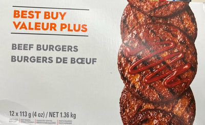Best Buy Beef Burgers [1.36 lb]