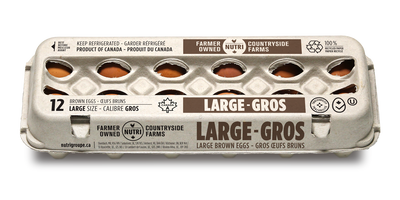 Countryside Eggs Brown Lg [12 s]