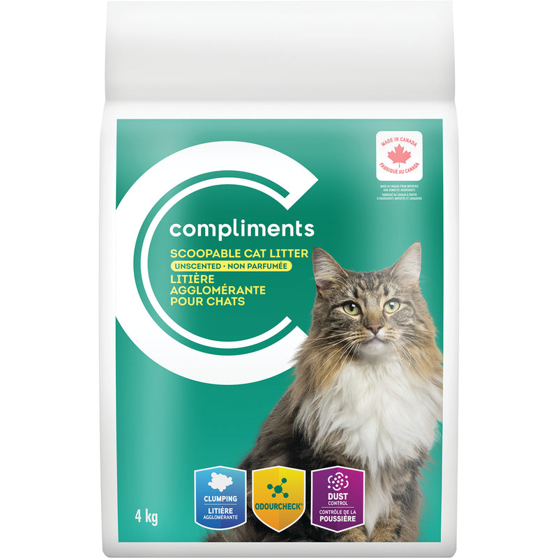 Comp Scoop Cat Litter UnScntd [4 kg]