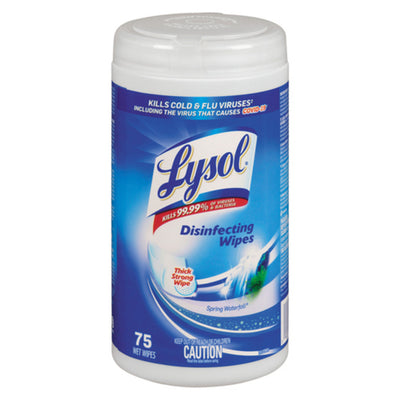 Lysol Disinfctng Wipe Sprng Wt [75 ea]