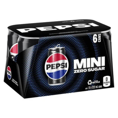 Pepsi Max Mini Cans 6/222ml [222 ml]