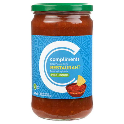 Comp Mild Salsa Restaurant Sty [650 ml]