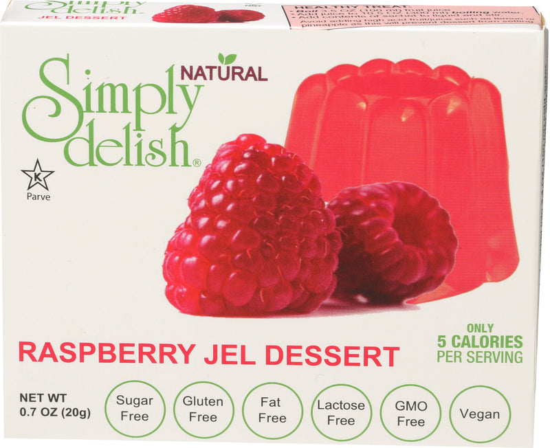 Simply Delish Rasp Jel Dssrt [20 g]