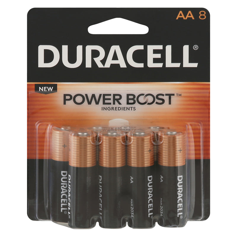 DURACELL COPPERTOP AA BATTERIE [8 PK]