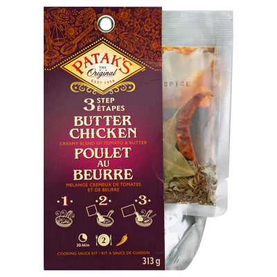 Pataks Spicy Butter Chi 3steps [313 g]