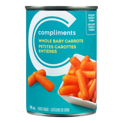 Comp Whole Baby Carrots [398 ml]