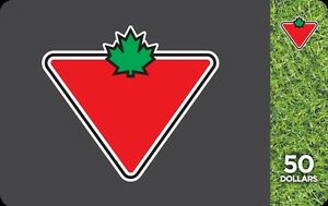 Canadian Tire $50 [1 ea]