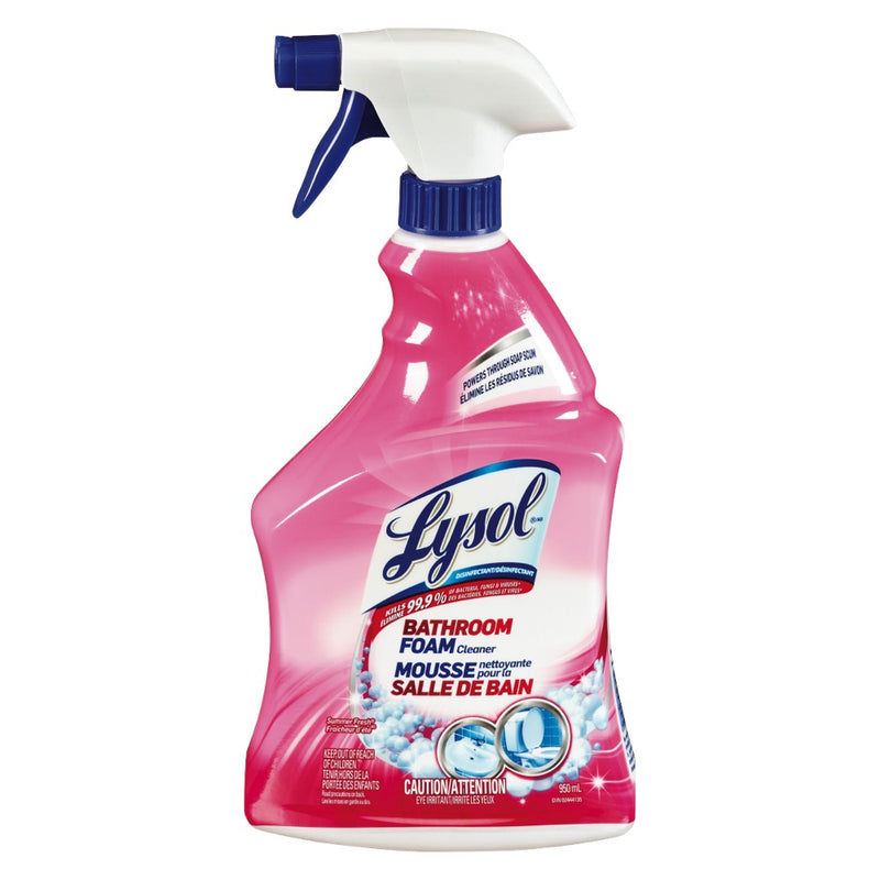 Lysol Bathroom Foam Cleaner, 950 mL