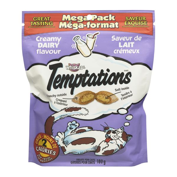 Whiskas Tempt Dairy Flav [180 g]