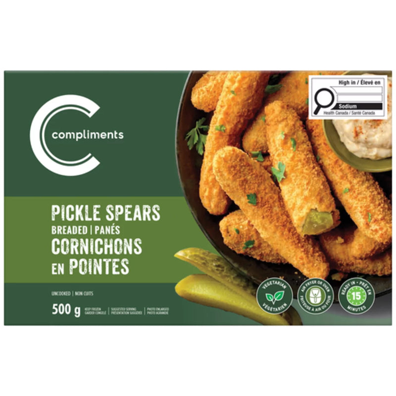 Comp Pickle Spears Breaded [500 g]