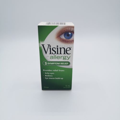 Visine Allergy Eye Drops, 15 mL