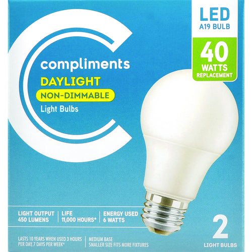 Comp Bulb LED40W A19 Daylight [2 s]