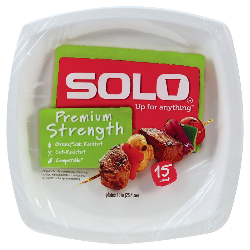 Solo Plate Sugarcane 10in [15 s]