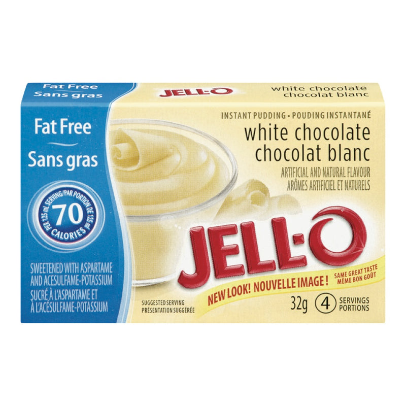 JELL-O White Chocolate Instant Pudding, 32 g
